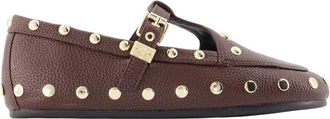 Ganni Donna, Scarpe, Marrone, 37 EU, new