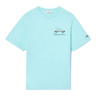 MC2 Saint Barth T-Shirts, male, Blue, Size: XL Portofino Man T-Shirt