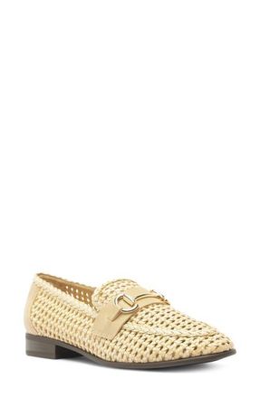 Arezzo Nola Woven Bit Loafer in Panacota at Nordstrom, Size 5.5