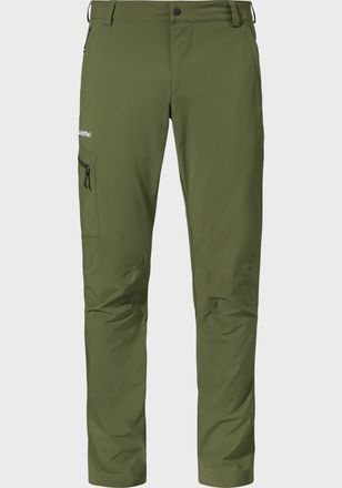 Sch&ouml;ffel Outdoorhose SCH&Ouml;FFEL Pants Folkstone, Herren, Gr. 56, Normalgr&ouml;ssen, gr&uuml;n (6737, gr&uuml;n), Oberstoff: 89% Nylon, 11% Elasthan, Hosen Outdoorhose