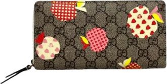 Gucci Pre-owned Wallets, female, Brown, Size: ONE SIZE Pre-owned Plastic Wallet