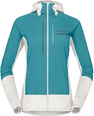 Norr&oslash;na Senja Alpha90 Hood Laufjacke f&uuml;r Damen | t&uuml;rkis