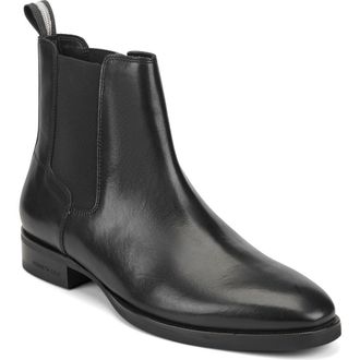 Kenneth Cole Raymond Chelsea Boot in Black/Charcoal/Silver at Nordstrom, Size 11.5