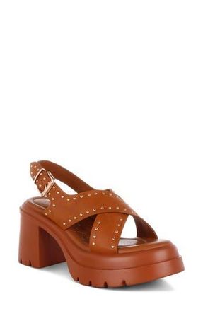 London Rag Nambo Lug Sole Sandal in Tan at Nordstrom Rack, Size 6.5