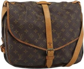 Louis Vuitton Borsa a spalla Pre-owned in tela Monogram - - Pre-owned - Donna - Marrone - ONE SIZE