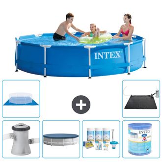 Intex Piscina Con Estructura Redonda - 305x76 Cm - 8-piezas S31675