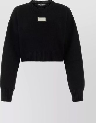 Dolce & Gabbana cashmere-blend cropped jumper