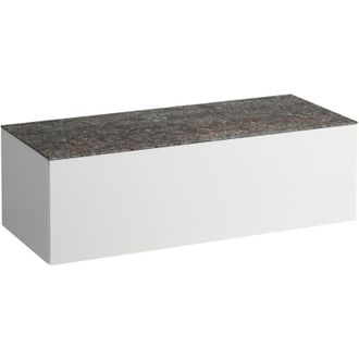 Laufen Il Bagno Alessi Cajonera, Encimera De Piedra Marrone - Laufen