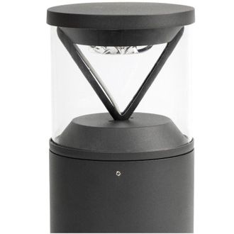 Faro Barcelona Rush 250 Sobremuro Gris Oscuro 3000k 180&ordm; Dali