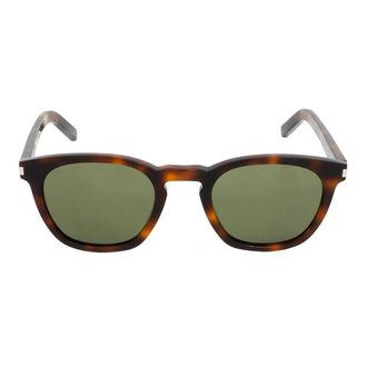 Saint Laurent Sunglasses Sl 28 003 Havana/Green Unisex
