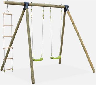 Sweeek Columpios Y Escalera De Cuerda