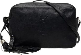 Saint Laurent Pre-owned Lou Camera Bag - Dames - Vintage Schoudertas - Zwart - ONE Size - Leer - Vintage