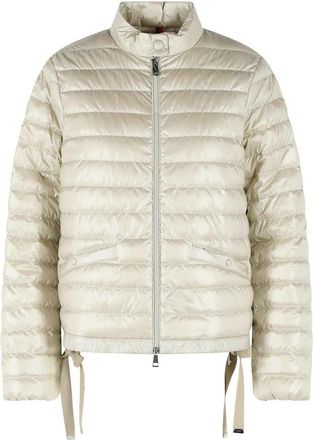 Moncler Azalee Short White Polyamide Down Jacket