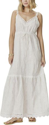 Splendid Anastasia Linen-Blend Maxi Dress