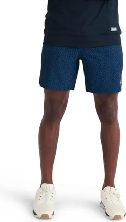 Saxx Mens Multisport 2N1 Sport Shorts with Liner Blue XXL