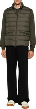 Moncler Treompan Padded Gilet - Heren - Bodywarmers - Groen - XL - Jassen