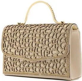 Lady Couture Rhinestone Handbag in Gold at Nordstrom, Size Small