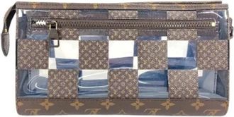 Louis Vuitton Pre-owned M81588 Clutch bag - Dames - Vintage Clutch - Bruin - ONE Size - Vintage