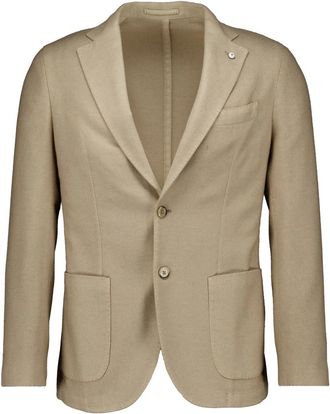 Lubiam Beige Colberts 55507 2887 - Heren - Blazers - Beige - L - Jassen