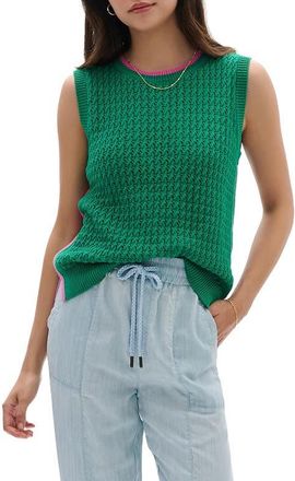 Hatley Arcadia Cruz Cotton Sweater Vest at Nordstrom, Size X-Small