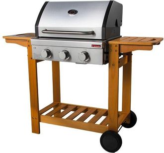 Campingaz barbecue a gas sandrigarden australia 3 bruciatori 130x58x105 cm