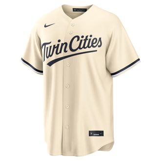 Nike Minnesota Twins Nike Mens MLB Replica Jersey in Brown | RP26MTA1TIS-PV6