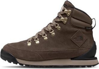 The North Face Back to Berkeley IV Leather Waterproof Hiking Boot in Demitasse Brown/Garnet at Nordstrom, Size 10.5