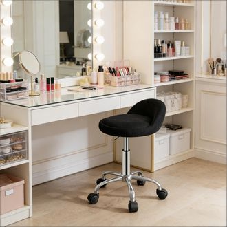 STILVORA Sillas De Oficina Pr&aacute;cticas, Sillas Giratorias, Sillas De Peluquer&iacute;a, Sillas, Sillas De Maquillaje (solo Con Sillas De Oficina)
