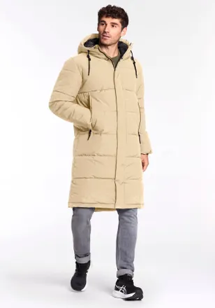 Icepeak Funktionsmantel ICEPEAK ARDEK, Herren, Gr. 50, beige, Obermaterial: 100% Polyester. Futter: 100% Polyester. Wattierung: 100% Polyester, B&uuml;ndchen, M&auml;nt