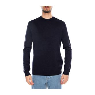 Only & Sons Onswyler Life Reg 14 LS Crewknit Noos - Heren - Ronde hals truien - Blauw - M - Katoen - Truien & Vesten