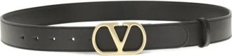 Valentino Garavani Riemen - unisex - Riemen - Zwart - 110 CM - Nylon - Accessoires