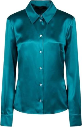 Gucci Mujer, Blusas y Camisas, Verde, Talla: S