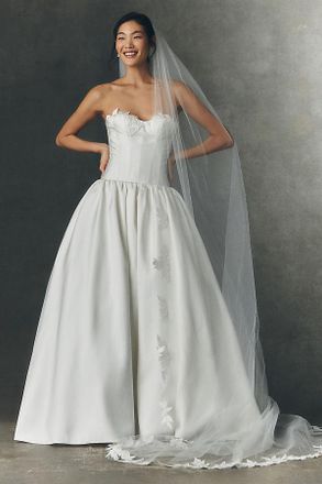 Watters Mora Motif Cathedral Veil