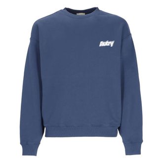 Autry Sweatshirts, male, Blue, Size: XL Logo Sweatshirt