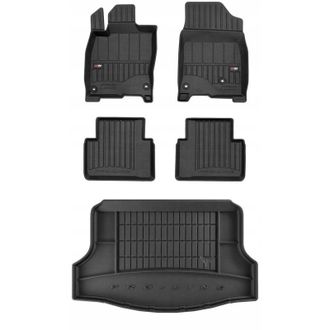 OEM Set Alfombrillas De Goma 3d Honda Civic 10 Hatchback Desde 2017