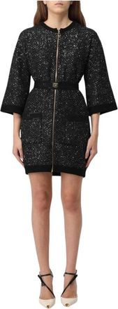 Elisabetta Franchi Dames, Jurken, Zwart, Maat: XS