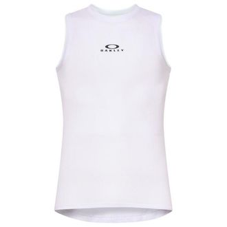 Oakley Endurance Base Layer Sleeveles Velotrikot f&uuml;r Herren | wei&szlig;