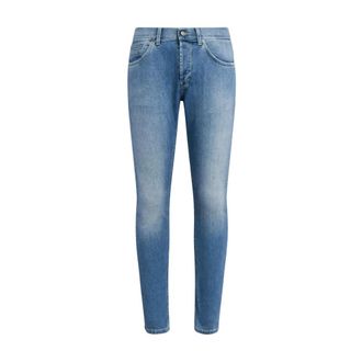 Dondup Slim-fit Jeans, male, Blue, Size: W32 George Skinny-fit Jeans
