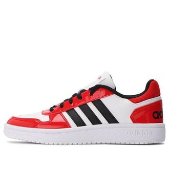 adidas (WMNS) adidas Hoops 2.0 Red White Black H01211