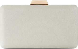 Kurt Geiger Womens Billy Bag - Silver Fabric - One Size