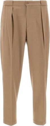 BRIGLIA 1949 Pantaloni Portobello con pieghe - Toni neutri