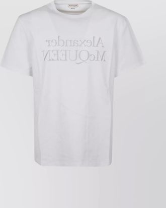 Alexander McQueen ribbed cotton crew-neck t-shirt