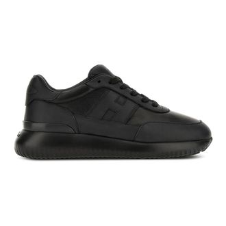 Hogan Interactive&sup3; Sneakers - Heren - Sneakers - Zwart - 40 EU - Leer - Schoenen