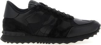 Valentino Garavani Black Rockrunner Sneakers
