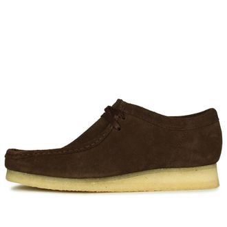 Clarks Wallabee Dark Brown Suede 26156606