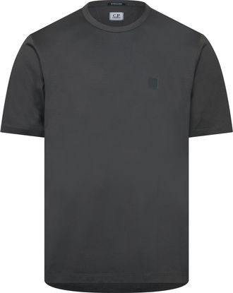 C.P. Company Mens C.P. Company Metropolis Series Chest Logo T-Shirt in Grey
