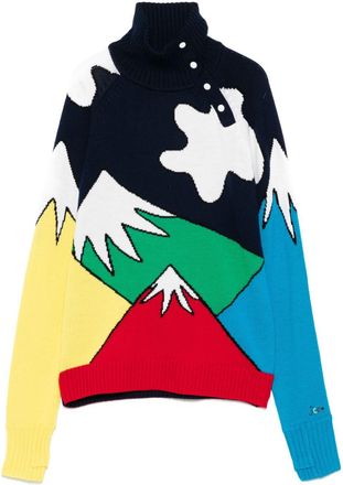 Rossignol x JCC Mountain sweater - Blue