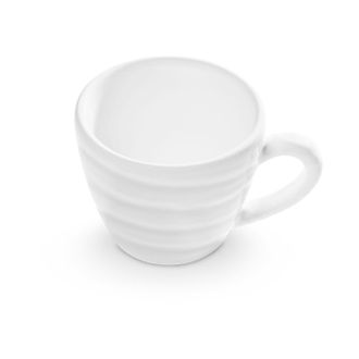 Gmundner Keramik Gmundner Keramik - Taza Espresso Blanca Flameada De Cer&aacute;mica Gmundner (0 06l)