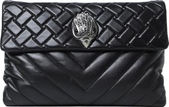 Kurt Geiger Zwarte tassen voor stijlvolle look - Dames - Schoudertassen - Zwart - ONE Size - Tassen
