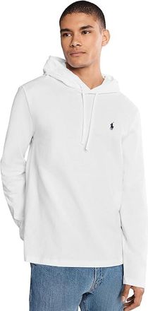 Polo Ralph Lauren Jersey Hooded T-Shirt Mens Clothing White : MD, Cotton